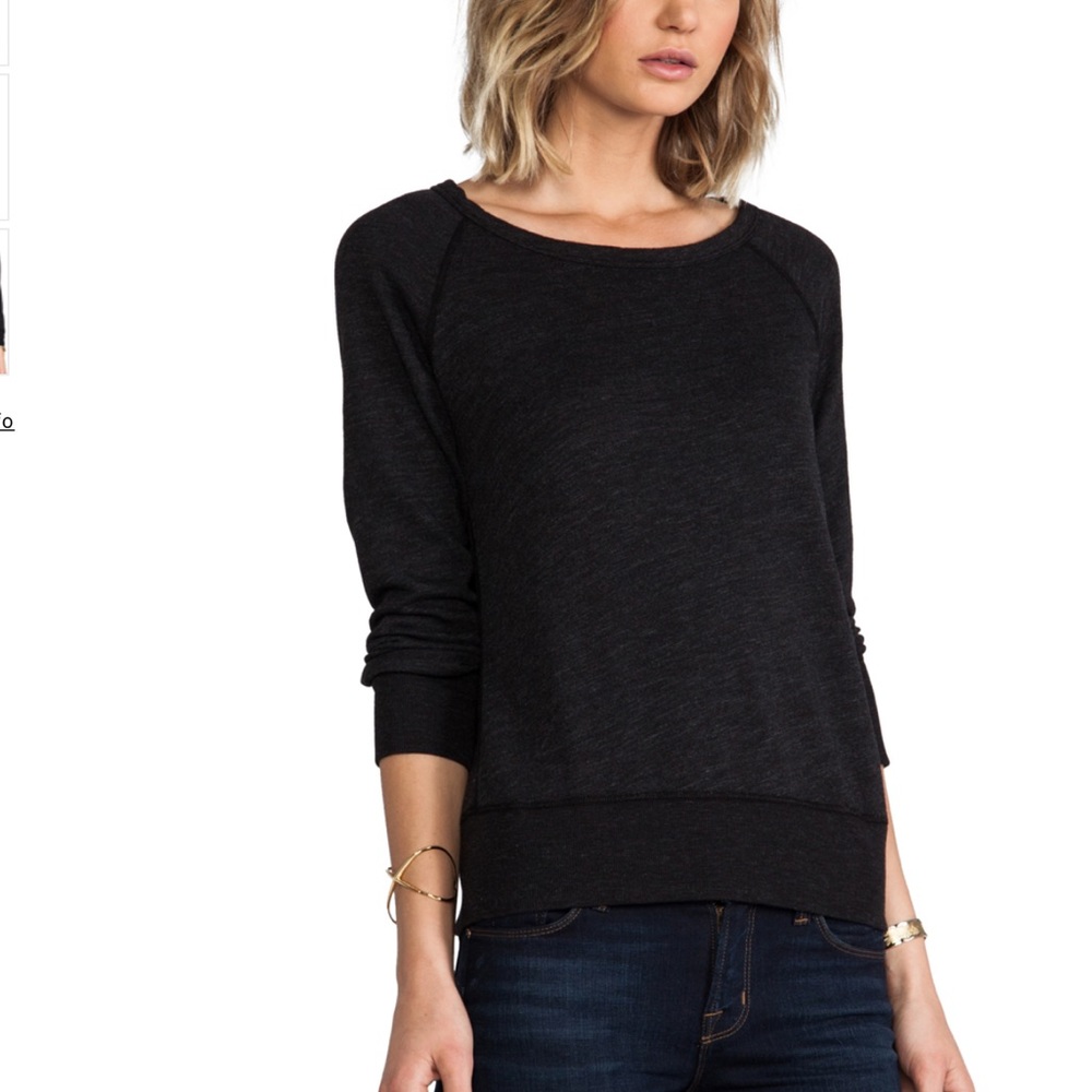 Sold Out James Perse Vintage Fleece Sweatshirt